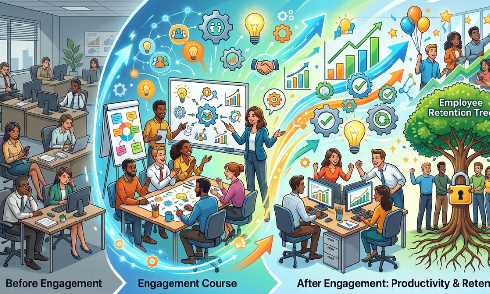 How Engagement Courses Enhance Productivity and Retention